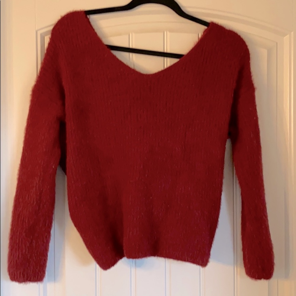 Reversible sweater top